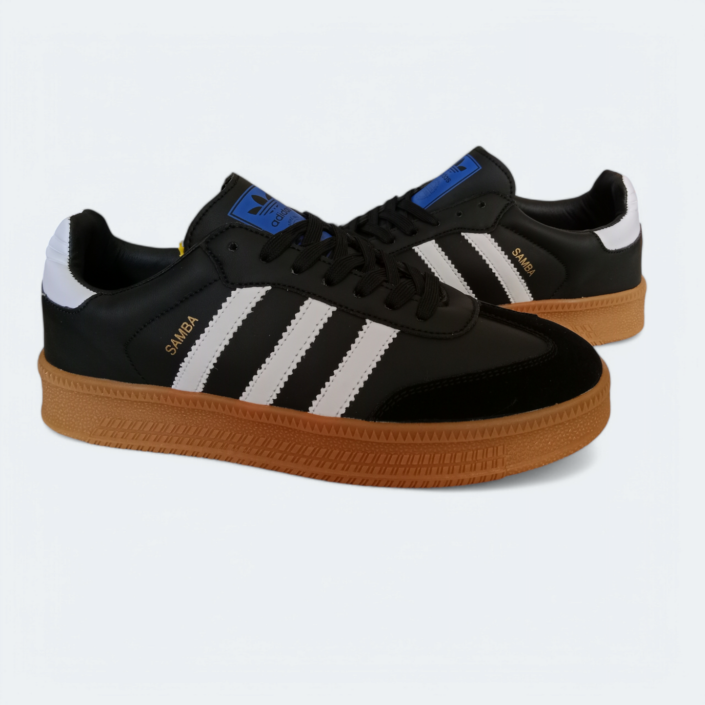 Adidas black/white Samba shoes
