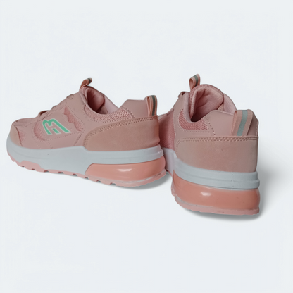 Ladies walking joggers| Girls pink sneakers shoes