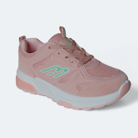 Ladies walking joggers| Girls pink sneakers shoes