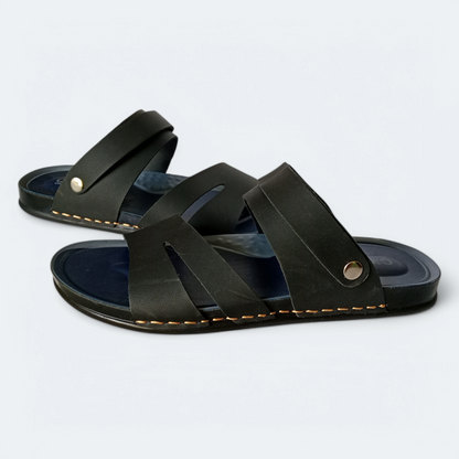 Casual Black slippers for Men