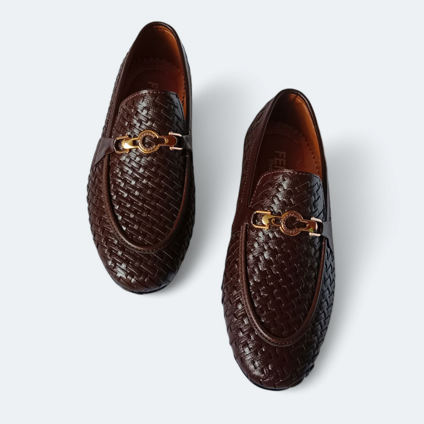 Men's Brown loafers shoes  formal fashion