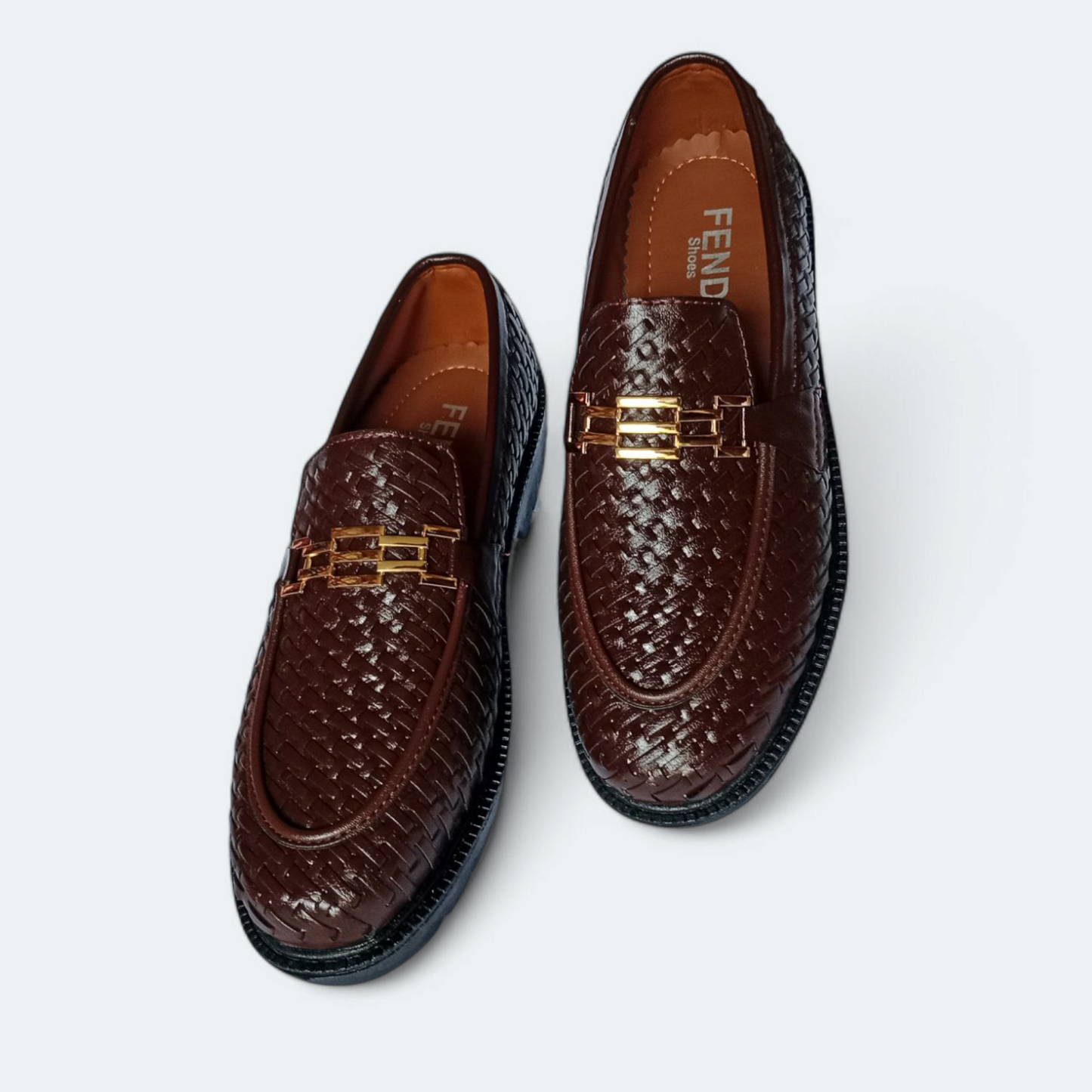 Men's Brown formal shoes | highsole loafers