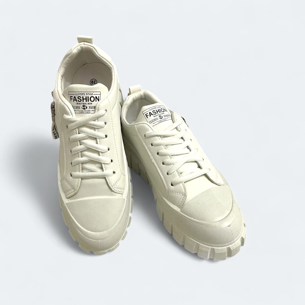 Girls High sole Sneakers / Korean style chunky shoes