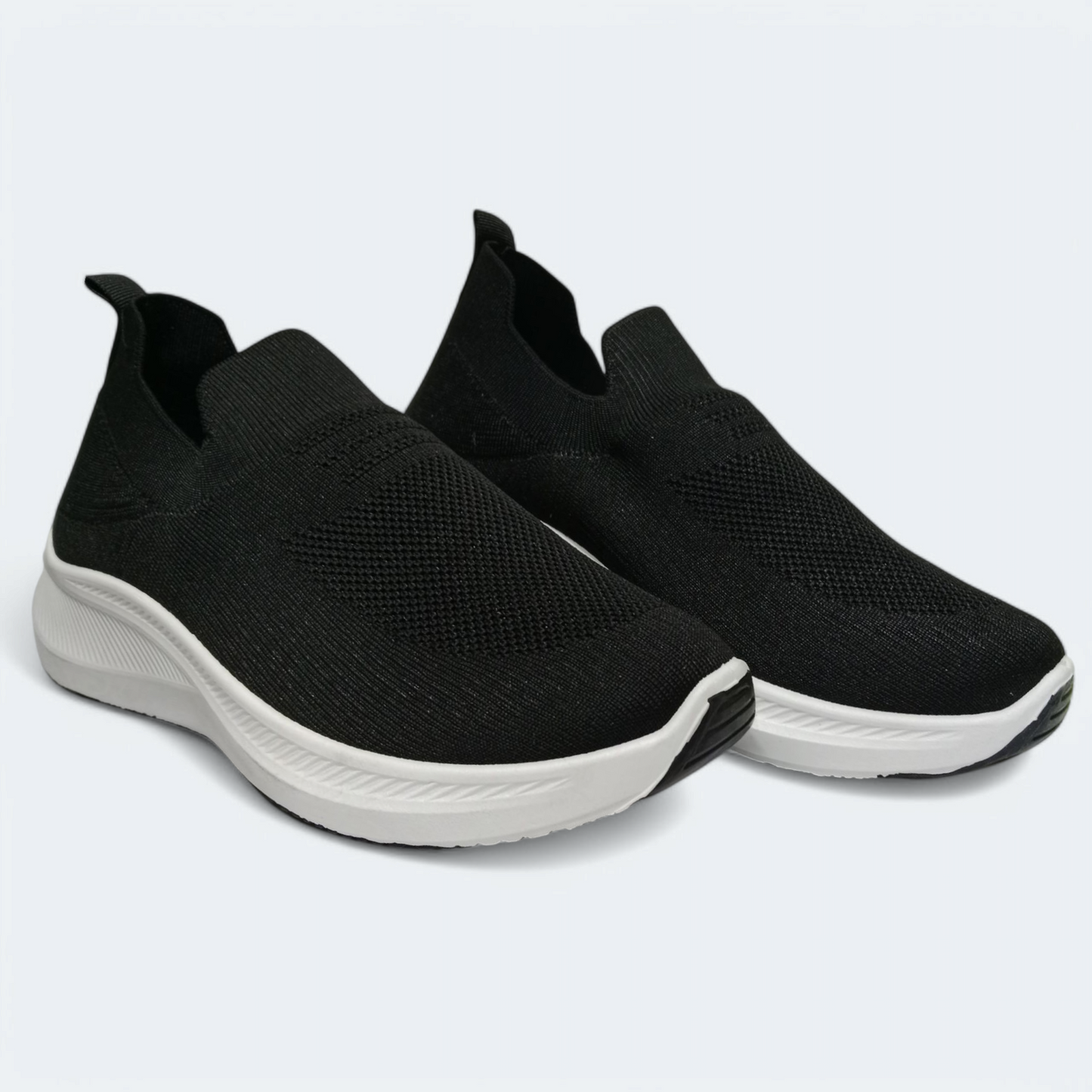 Comfortable Skechers shoes Black, Blue & Grey