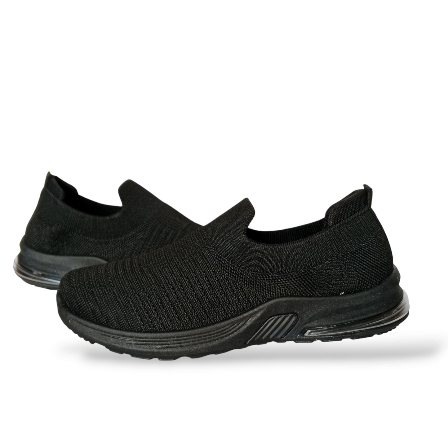 Black Skechers shoes Flexible sneakers shoes