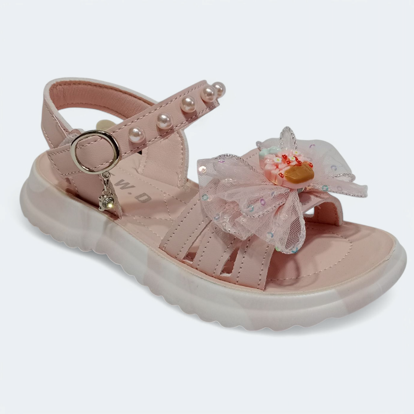 Kids Girl's fancy sandals| kid's Stylish Pink sandals