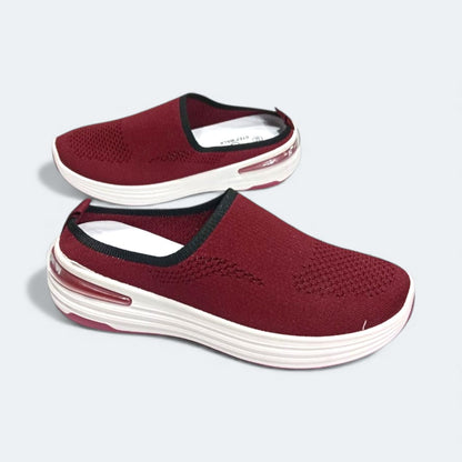 Women's back open shoes / ladies comfortable Skechers