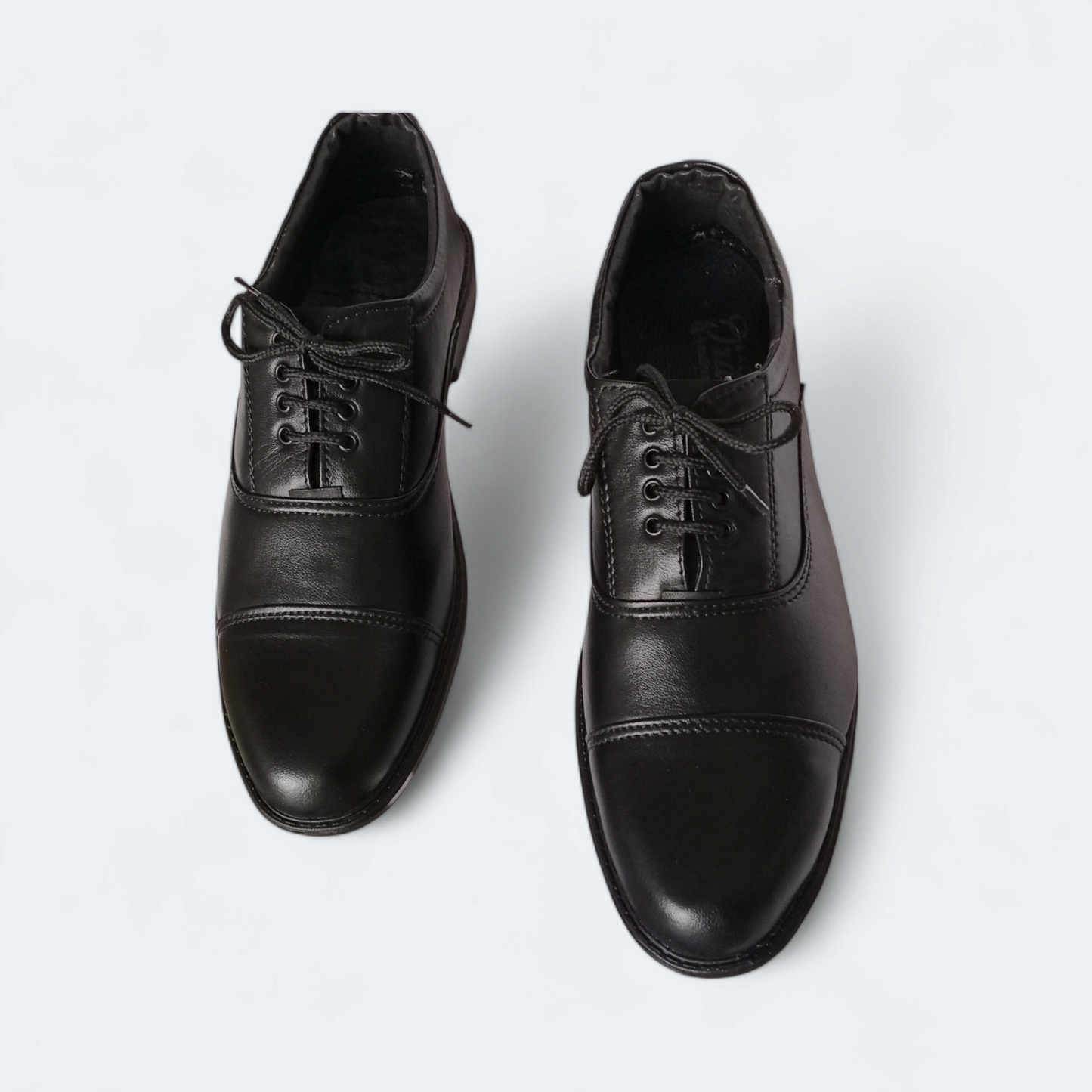 Men's Black Irani leather Oxford shoes