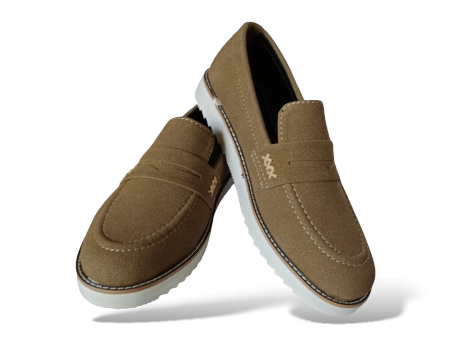 Men's suede formal shoes slip on Sneakers