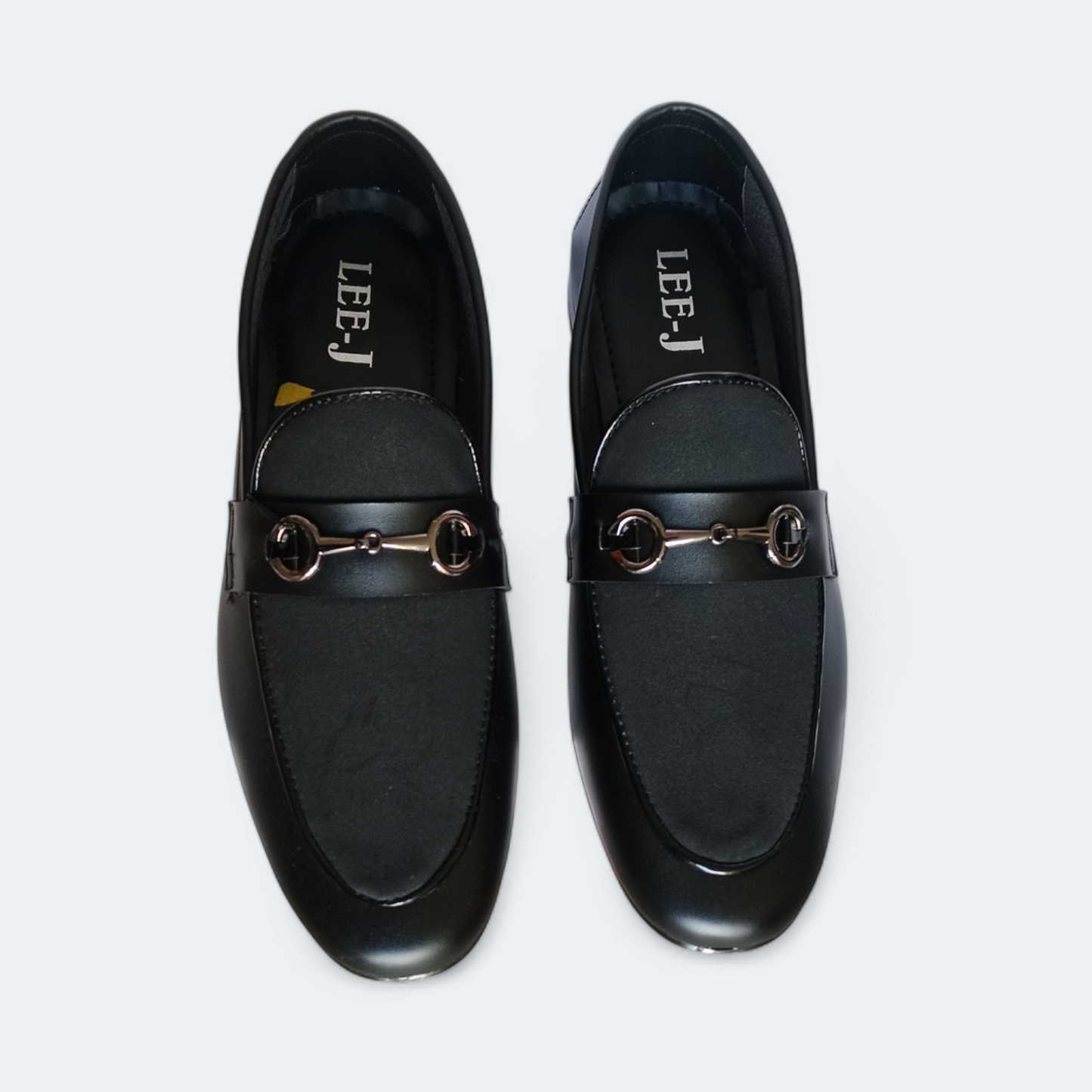 Men's black formal shoes