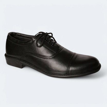 Men's Black Oxford shoes|Irani leather formal boots