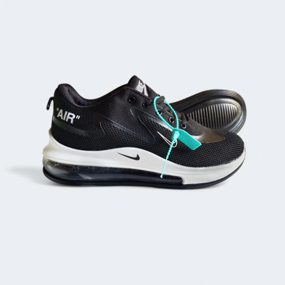 Nike Air Max 720 Black white| Men's Breathable Fashion Joggers