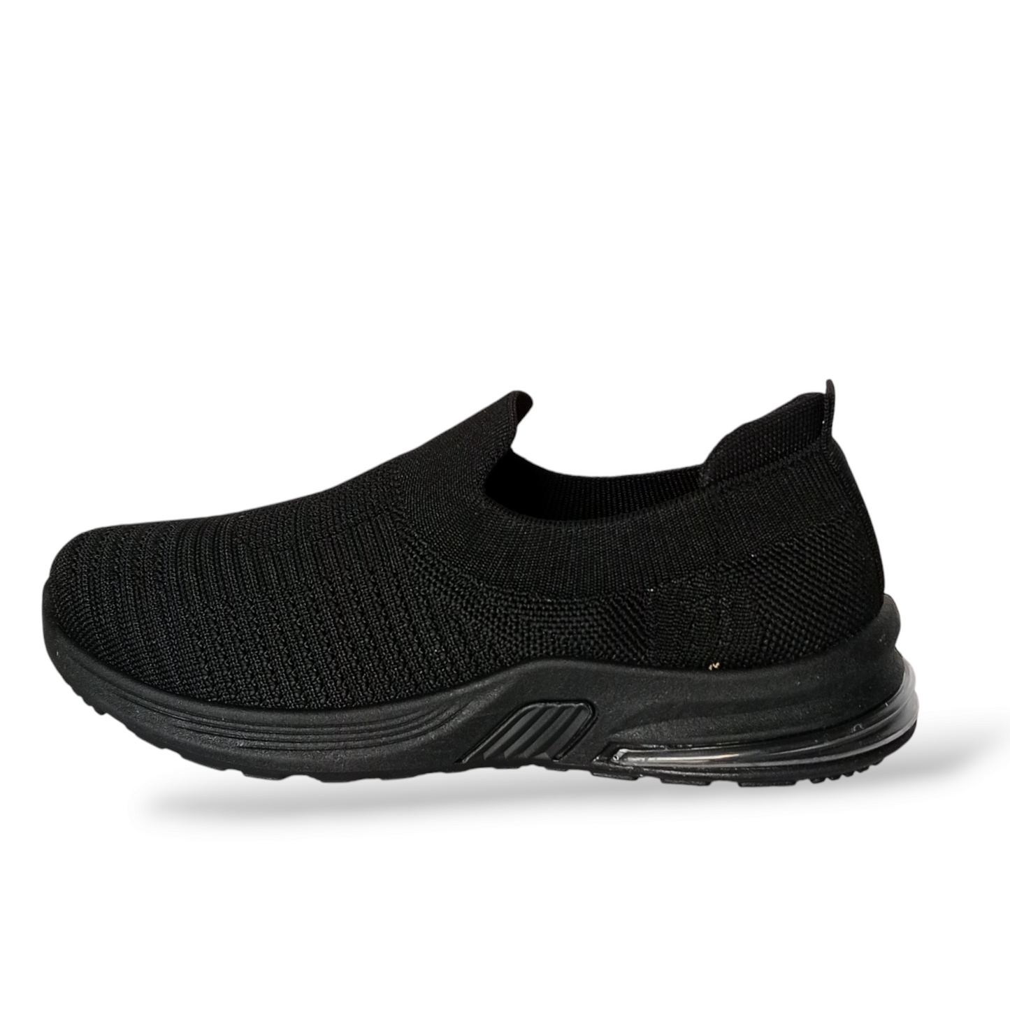 Black Skechers shoes Flexible sneakers shoes