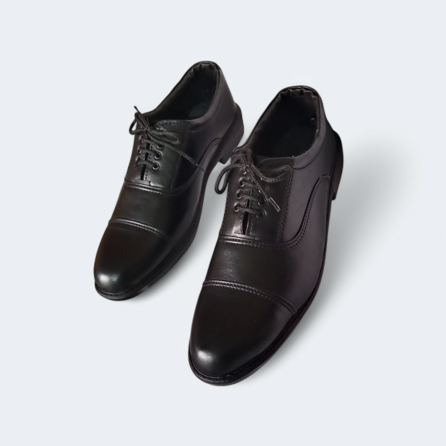 Men's Black Irani leather Oxford shoes