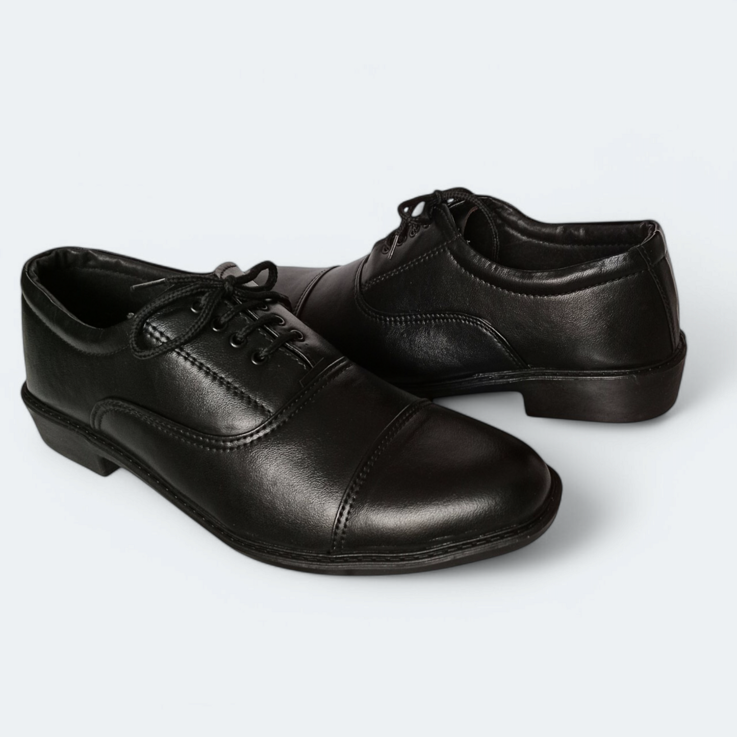 Men's Black Oxford shoes|Irani leather formal boots
