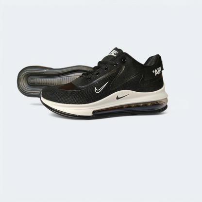 Nike Air Max 720 Black white| Men's Breathable Fashion Joggers