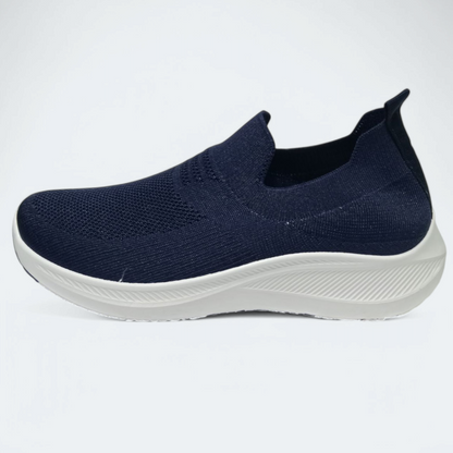 Comfortable Skechers shoes Black, Blue & Grey