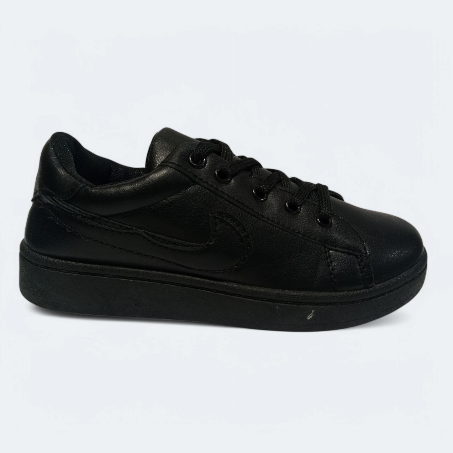 Black sneakers shoes| School fleet sneakers