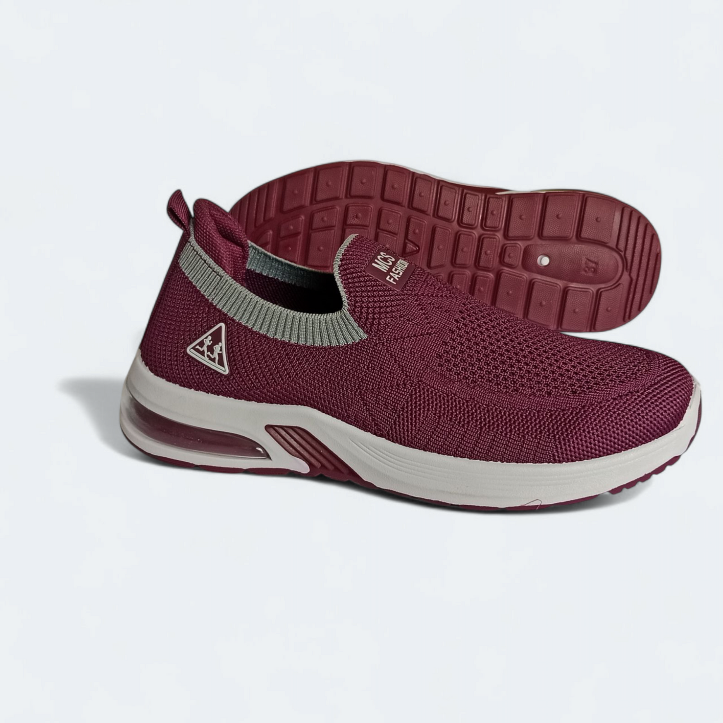 Ladies comfortable without lace walking joggers| women's Skechers shoes