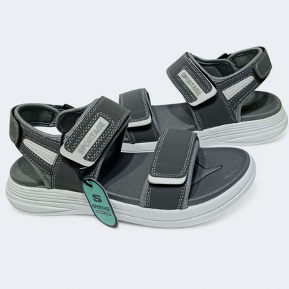 Grey Skechers sandals | men's lightweight & comfy sandals