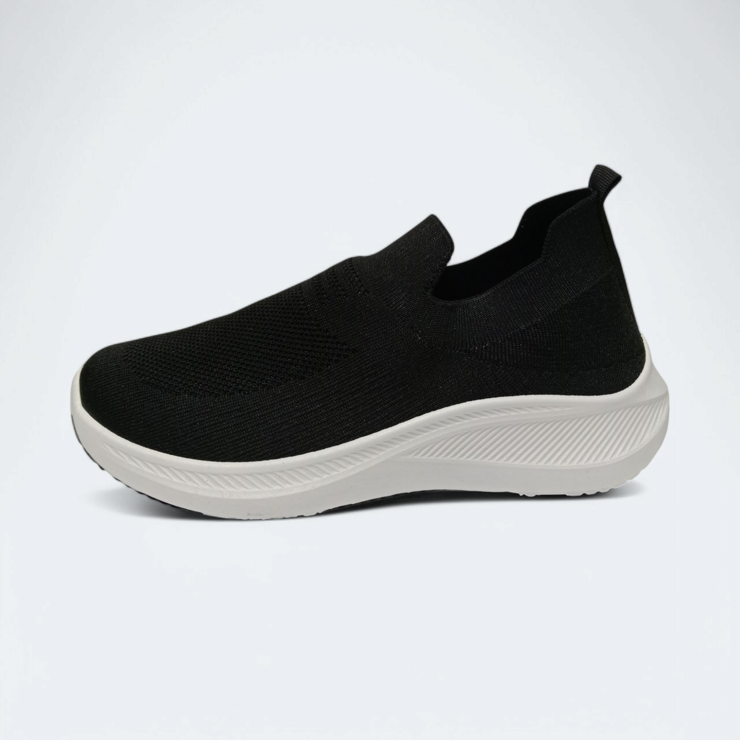 Comfortable Skechers shoes Black, Blue & Grey