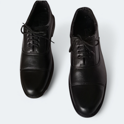 Men's Black Oxford shoes|Irani leather formal boots