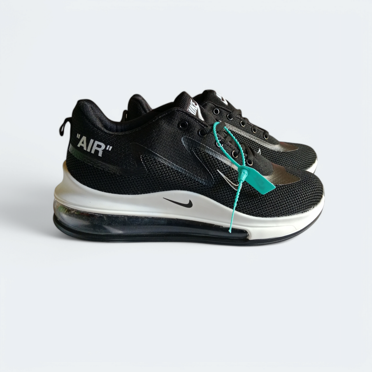 Nike Air Max 720 Black white| Men's Breathable Fashion Joggers