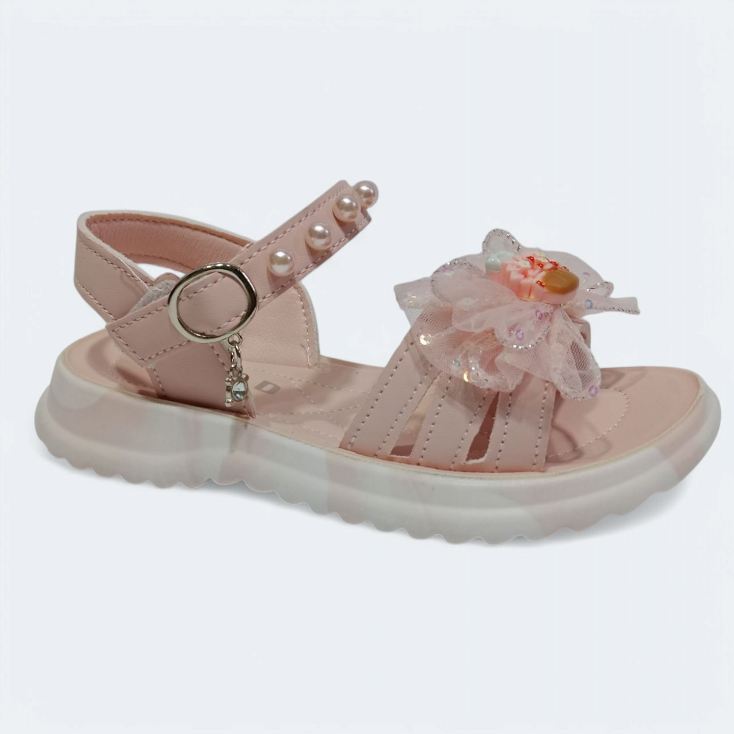 Kids Girl's fancy sandals| kid's Stylish Pink sandals