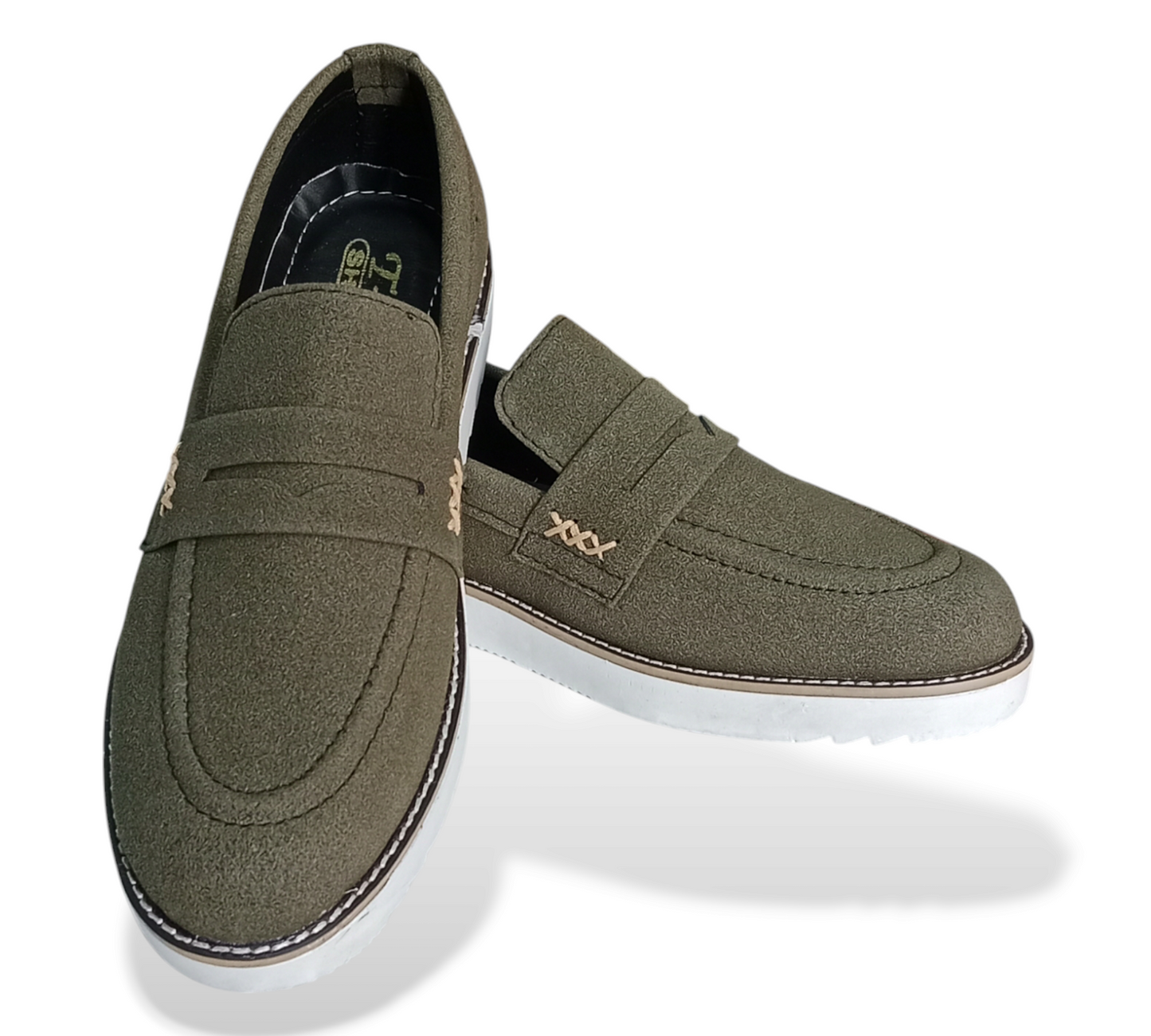 Men's suede formal shoes slip on Sneakers