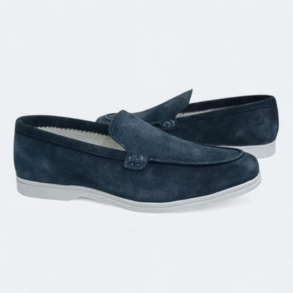 Loro Piana Men's Suede leather loafers shoes/ sneakers loafers